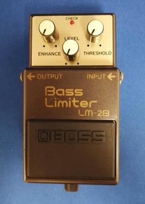 BOSS LM-2B Bass Limiter Guitar Effects Pedal Used, Works Till 2025