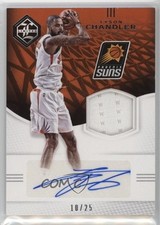 2016 Limited Jersey Signatures Spotlight Silver 10/25 Tyson Chandler Auto 1t82