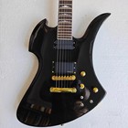6 Strings 24 Frets Black Electric Guitar Rosewood Fretboard Gold Hardware