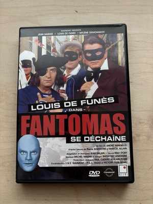 Fantomas se dechaine (Dvd, 1965) Louis de Funès
