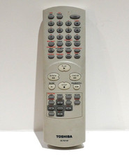 OEM Toshiba VCR/DVD Combo Replacement Remote SE-R0109, Very Good, Tested 