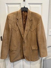 Circle S Dallas Texas Western Blazer Size 44R Brown