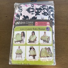 Babee Cove 6-in-1 Nursing Cover Car Seat Cover Stroller High Chair Blanket