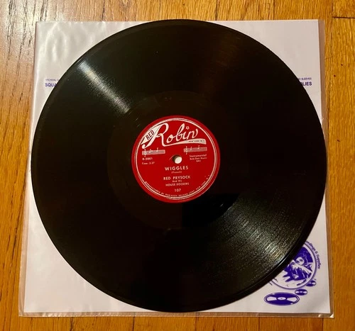 Red Prysock 1952 R&B 78 Wiggles / Crying My Heart Out 10" Vinyl R-2002