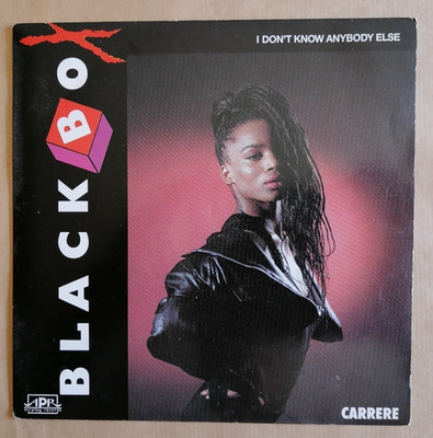 Black Box: I Don't Know Anybody Else 7'' 45T Carrere 14.874 Italo-House VG+/VG+
