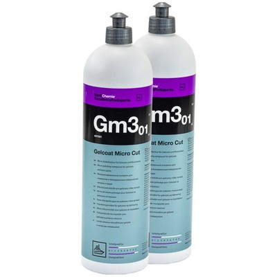 Micro Schleifpolitur Gelcoat Bootspflege Micro Cut GM3.01 Koch Chemie 2X 1 Liter
