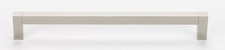 Alno D420-12 Nickel Block 12" Center To Center Handle Appliance Pull