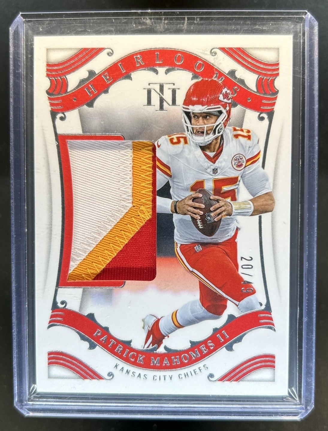 2025 Panini National Treasures Patrick Mahomes II Heirlooms #/49 Chiefs