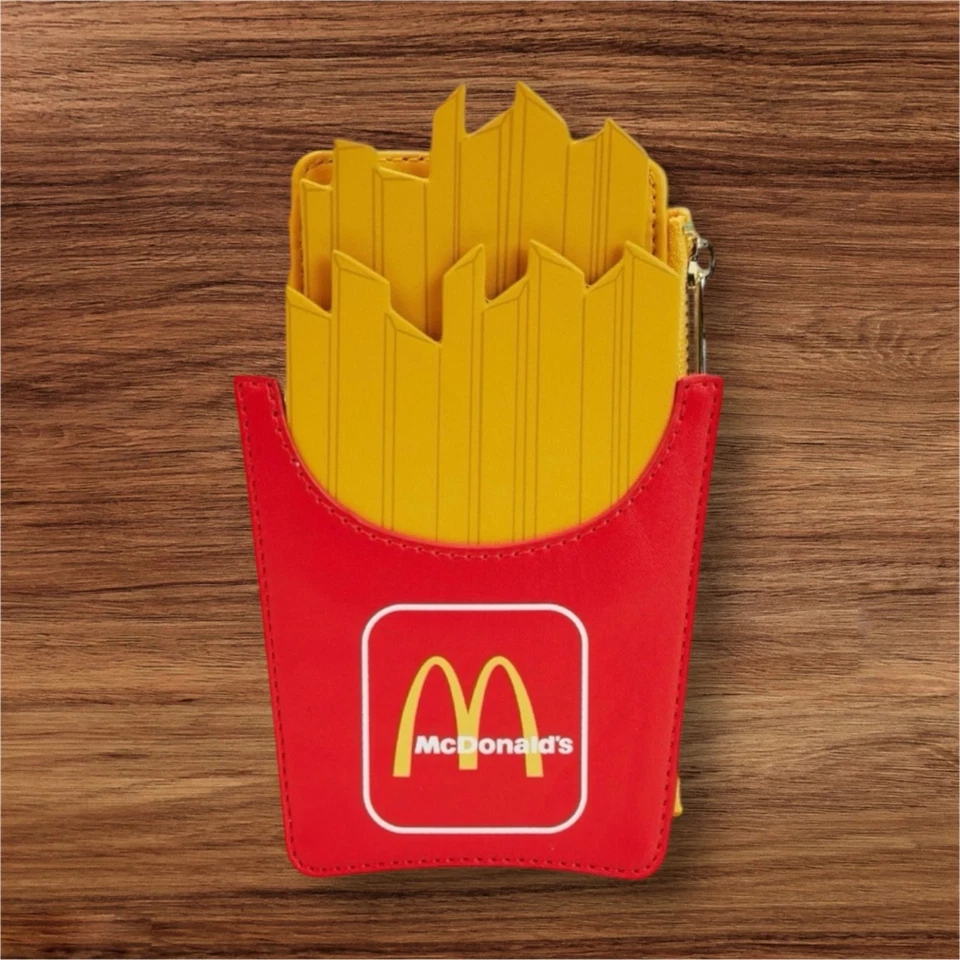 Loungefly McDonald’s Happy Meal Mini Backpack + Fries Wallet-New With Tags - Image 4 of 4