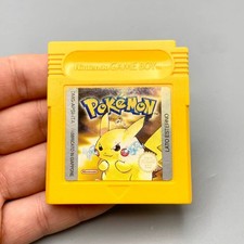 POKEMON GIALLO GBC per Nintendo Game Boy Color PAL ITALIANO - BATTERIA NUOVA