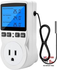Digital Thermostat Controller - Plug-in Temperature reptile thermostat