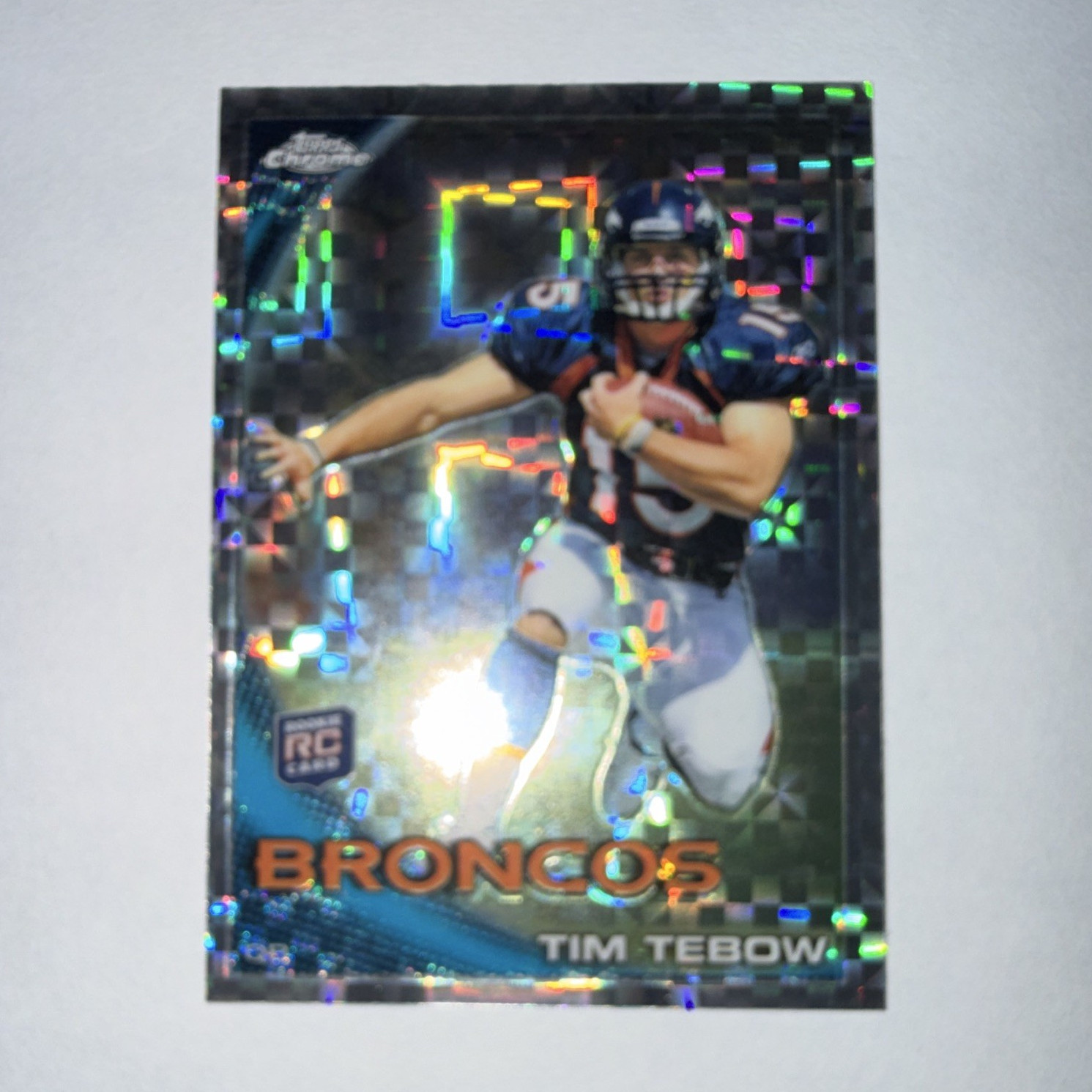 Tim Tebow Topps Chrome #C100 Base