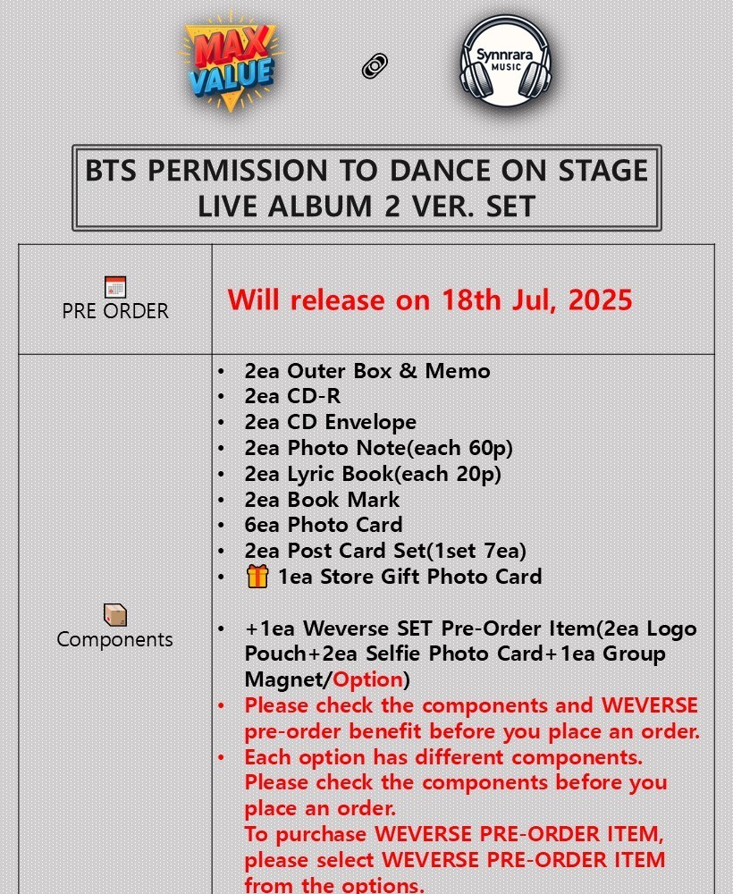 BTS PERMISSON TO DANCE LIVE CD ２形態 8セット BTS - PERMISSION TO DANCE ON STAGE - LIVE