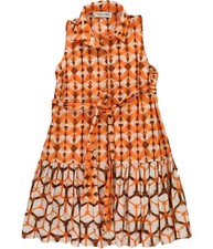 Taylor Womens Printed Shirtdress A-line Dress