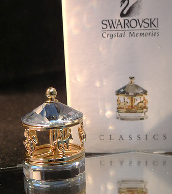 Swarovski Crystal Memories Gold Karussell - Artikelnummer 171194 - Originalverpackt