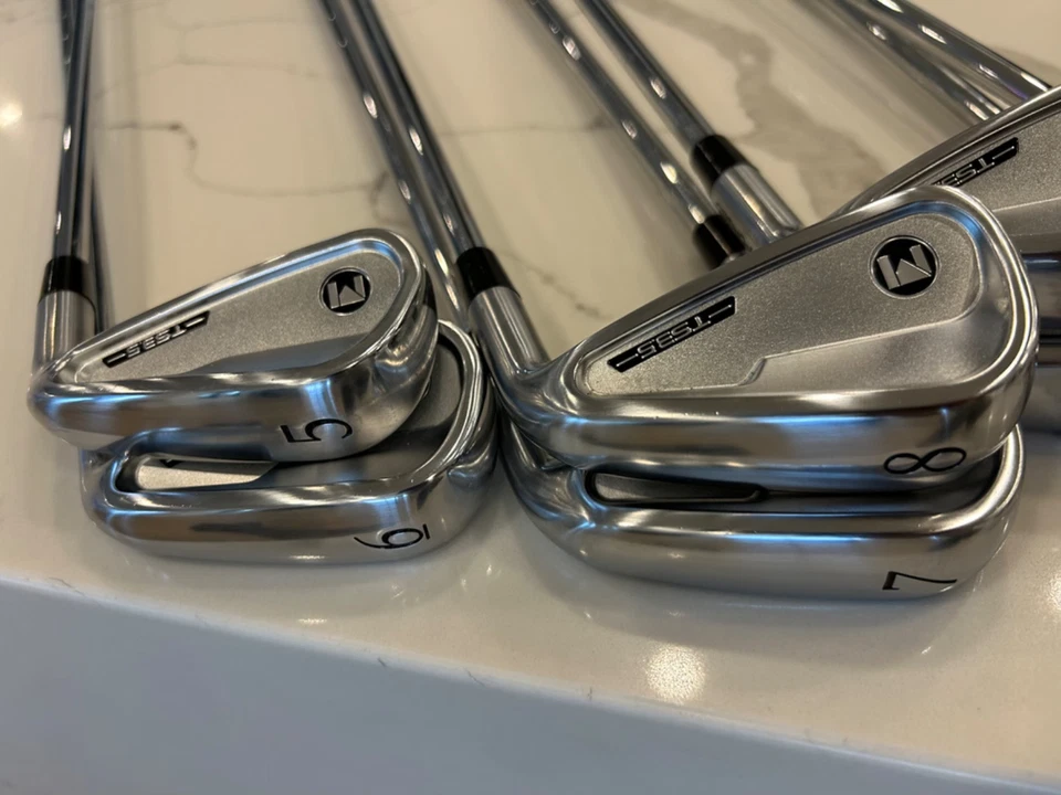 Maltby TS3.5 irons 5-GW (8 irons) RH Nippon Zelos 6 steel shaft R flex; Mint - Image 3 of 4
