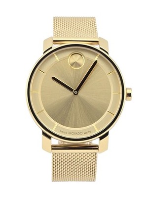 Movado Bold Access 3600921 Women's Gold Tone Watch - Retail Price $695
