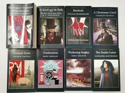 Classic Wordsworth Editions 8 Book Collection - Frankenstein