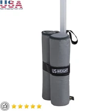 Canopy Weight Bags Set of 4 Heavy Duty Sand Bag Stabilizers Outdoor Events New
