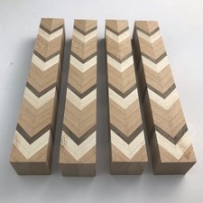 Wood Pen Turning Blank - Set Of 4 - Woodworking Supplies 3/4 X 5