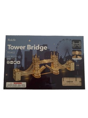 Rolife 3D-Holz-Puzzle ''Tower Bridge with Lights''