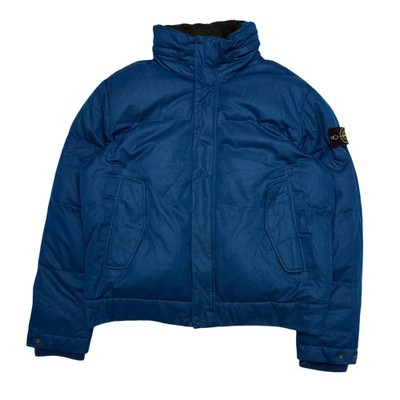 Stone Island AW 2009 Weatherproof Goose Down Jacket Blue (Size XXL)