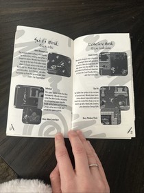 Sega CD Manual Only Wild Woody Back Page Has Tear