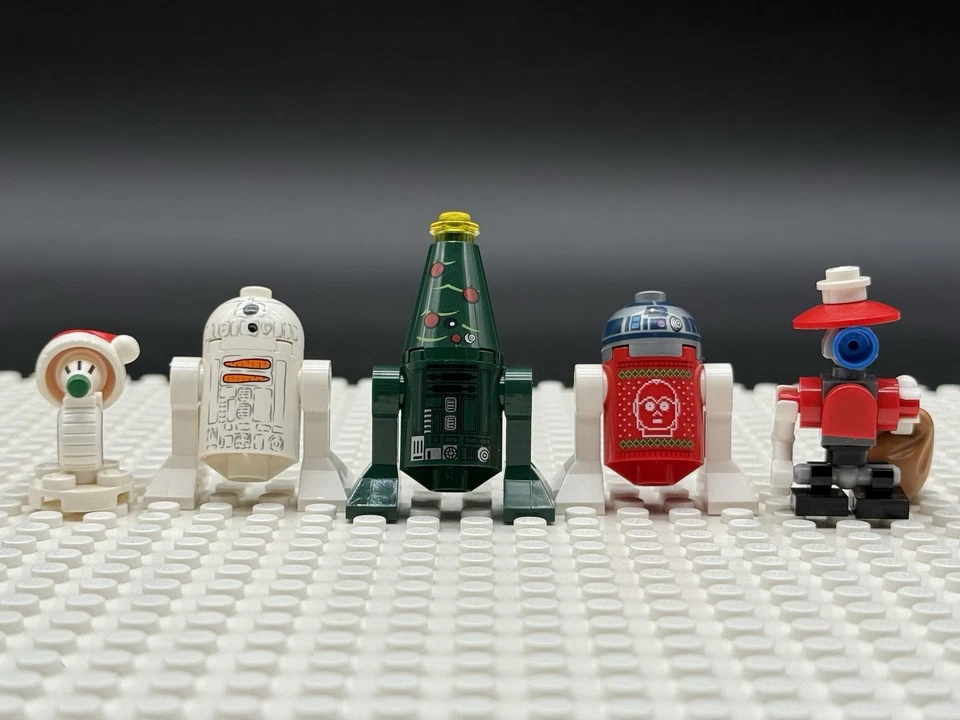 Lego Star Wars Astromech Droid Lot Christmas Holiday Outfit Lot Of 5 - Image 2 of 3