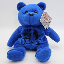 1999 WCW NWO Nitros Racing Champions The 4 Horsemen Beanie Baby Bear