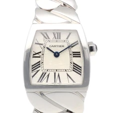 CARTIER Ladonia SM Watches 2902 Stainless Steel Roman Numeral used