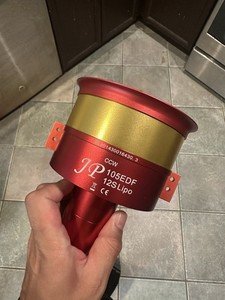 JP Hobby Full Metal 105mm 12 Blade EDF Fan Unit 12S Brushless Motor For RC Jets