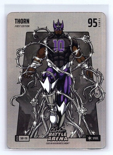 THORN (DeMar DeRozan) Bo Jackson Battle Arena #118 Silver Battlefoil 95 Power
