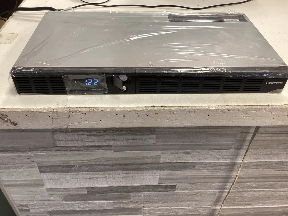 CyberPower OR500LCDRM1Ua 1U Rack Mount 120V 500VA Simulated Sine Wave UPS System - Image 2 of 4