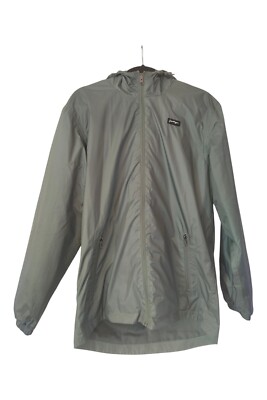 Just Hype men's windbreaker jacket size M green UK