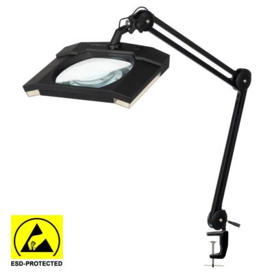 Semplix LED Lupen-Lampe 3D ESD-Protection schwarz (Linse 189 mm x 157 mm) 1a Qua