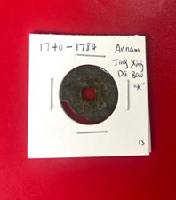 1740 - 1784 ANCIENT ANNAM COIN JING XING DA BAO GENUINE