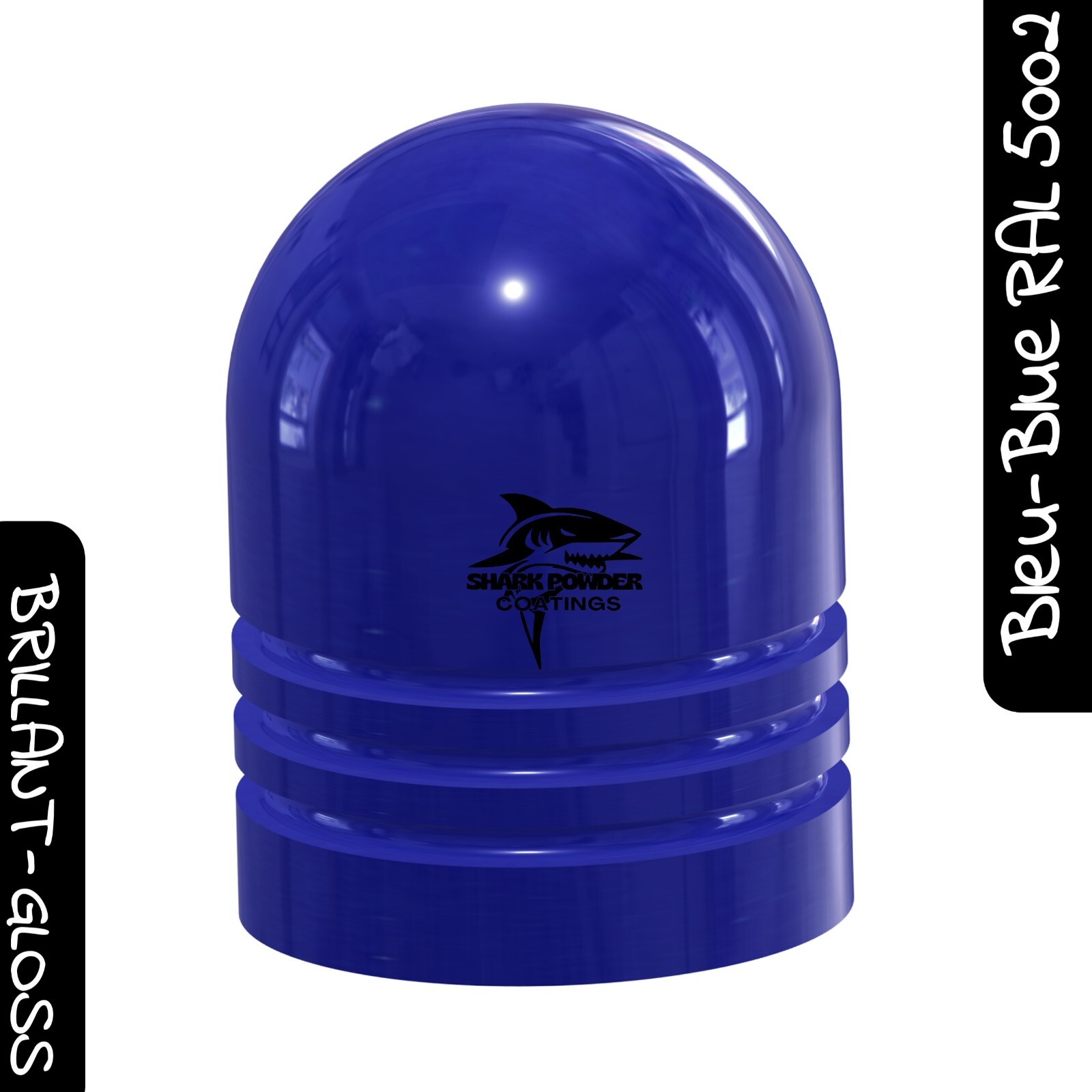 Poudre de thermolaquage bleu RAL 5002 brillant 1kg pour rénover le métal