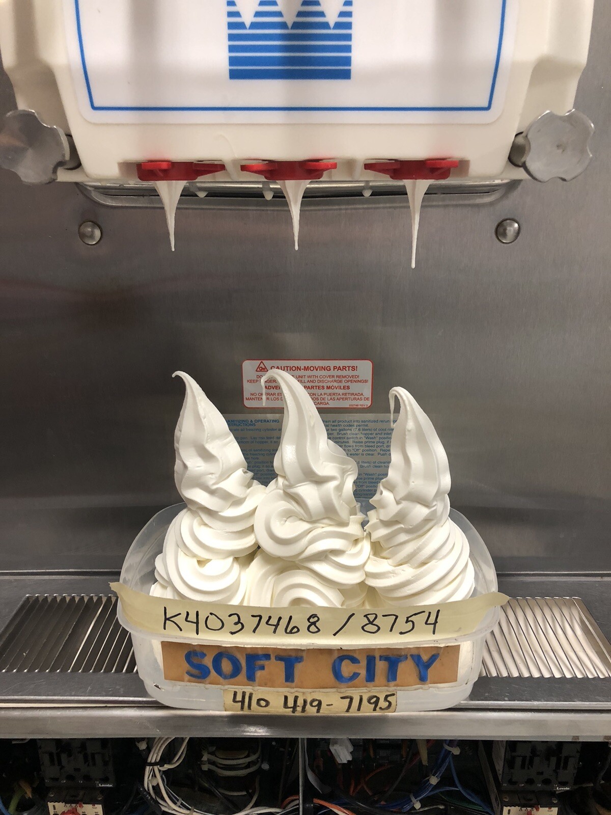 taylor water cooled soft serve