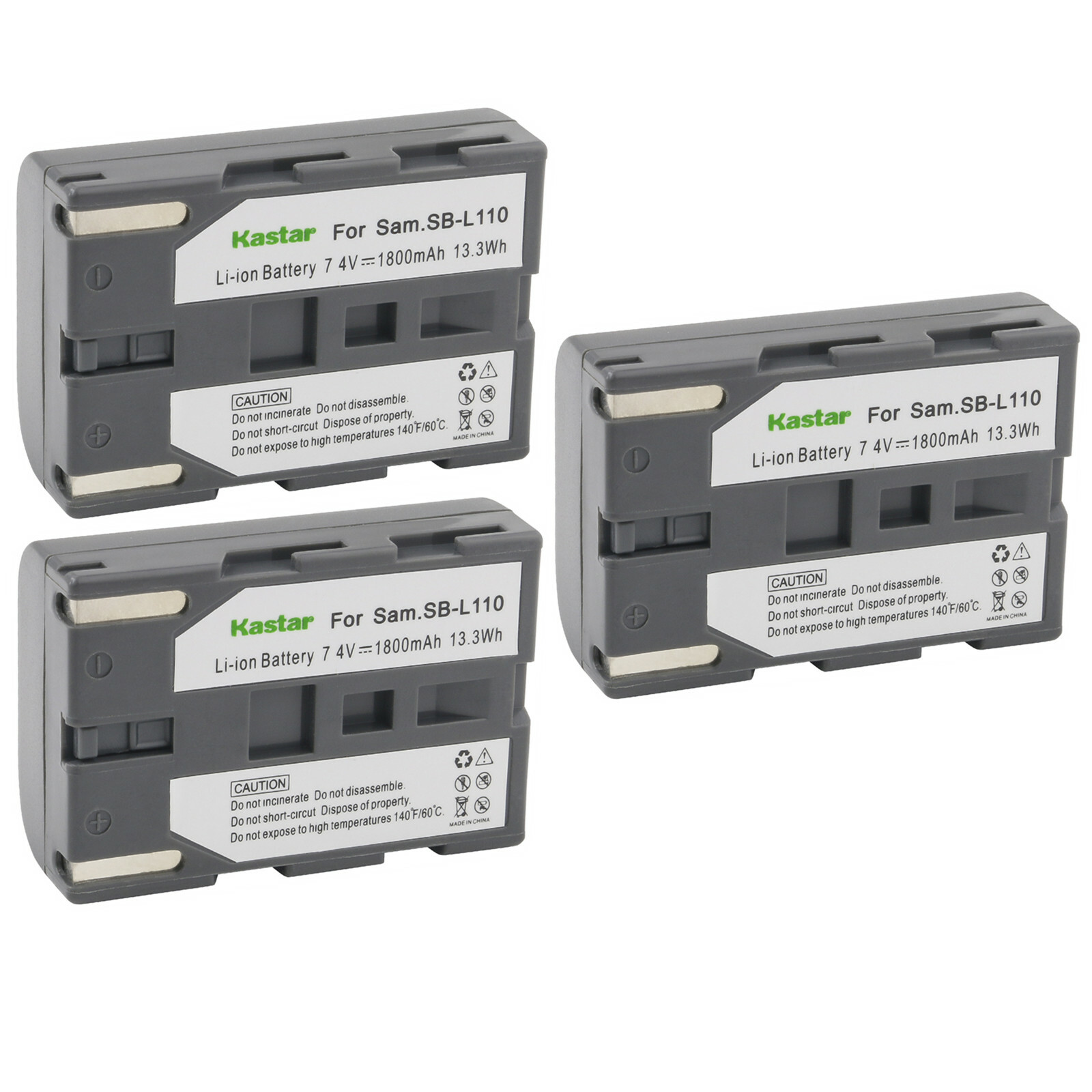 Kastar Replacement Battery Pack for Samsung SB-L110 & SC-D190 SC-D20 Camcorder