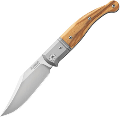 LionSTEEL Gitano Slip Joint Olive Wood Folding Niolox Steel Pocket Knife GT01UL