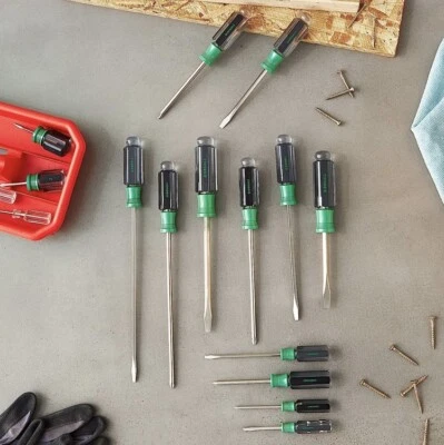 DENALI 17 PIECE SCREWDRIVER SET - PHILIPS AND SLOTTED HEADS - CROSS AND FLAT