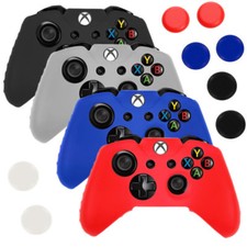 Silicone Soft Rubber Gel Grip Case Skin Cover Thumbstick Cap Xbox One Controller