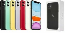 iPhone 11 64GB 4G LTE iOS Smartphone Unlocked Any Network All Colours Grade A