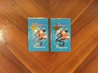 1996 Walt Disney 25th Anniversary 2 Pack Lot Trading Cards