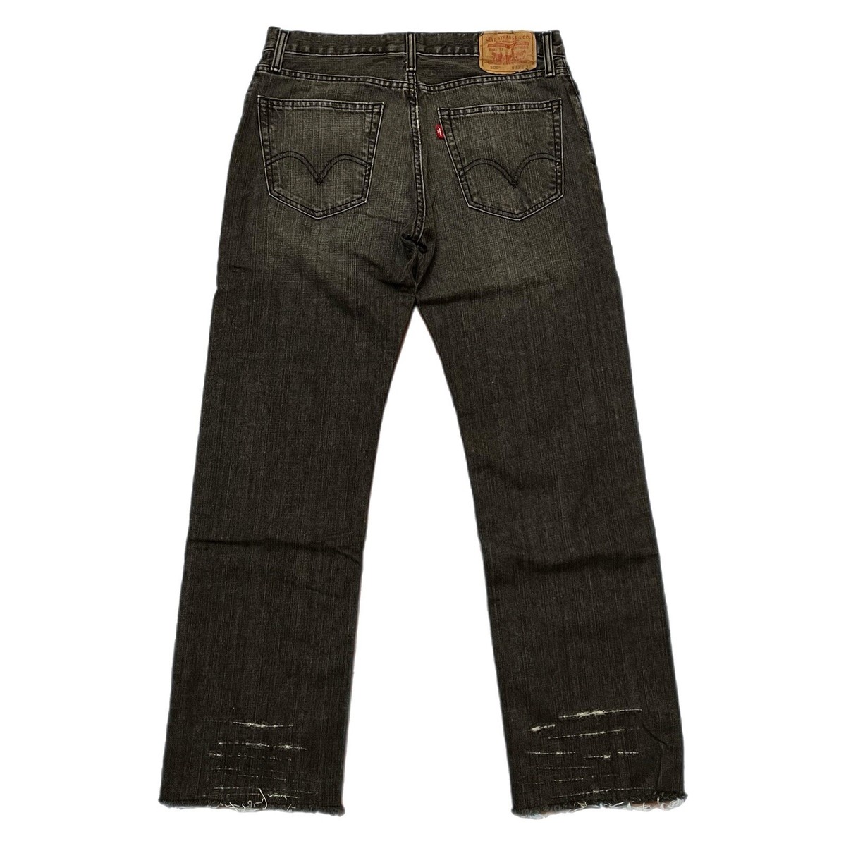 Y2K リーバイス 505 w38L30 90's Levi's 505 BLACK JEANS MADE IN CANADA W38L30 90年代