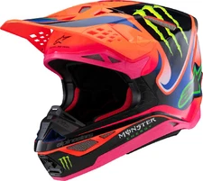 Alpinestars Supertech M10 Deegan Monster  Helmet - Motocross Dirt Bike Offroad A