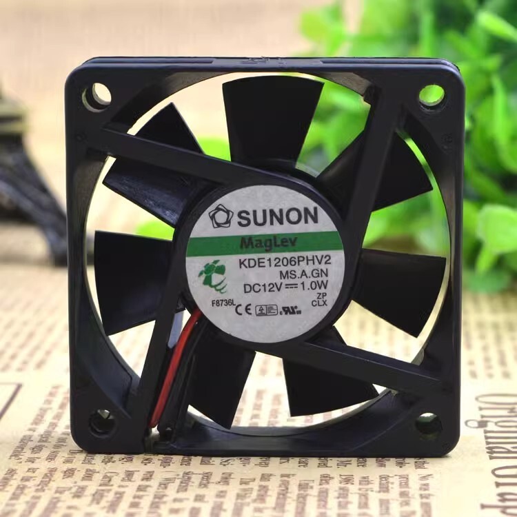 SUNON KDE1206PHV2 12V 1.0W 60*60*15mm 2pin Cooling Fan