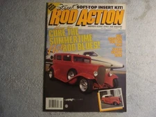 Rod Action 1990 May VINTAGE Hot Rods Custom Cars and Trucks