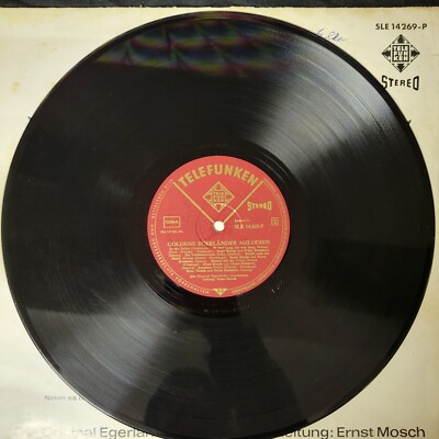 Ernst Mosch - Goldene Egerlander Melodien LP VG+ SLE 14269 Germany
