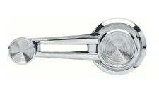 1963-64 Corvette, 64 Impala, Chevelle, Nova Window Crank Double Arm/ Chrome Knob